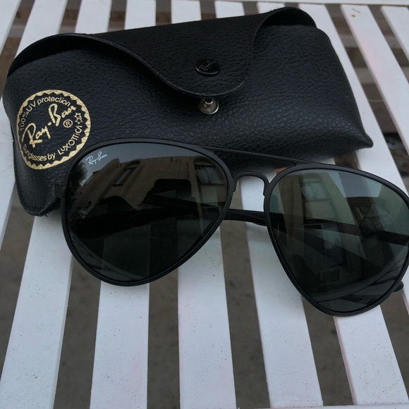 ray ban liteforce matte black
